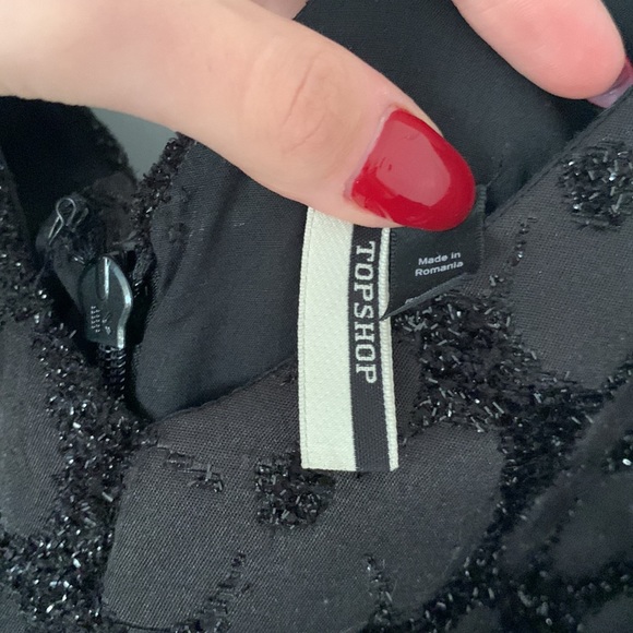 Topshop Black Dress - Picture 3 of 3